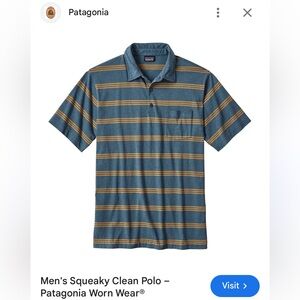 Patagonia Men’s Squeky Clean Polo Worn Wear